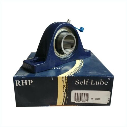 MP90  RHP Heavy duty 2 bolt cast iron pillow block self-lube housed unit - Metric Thumbnail